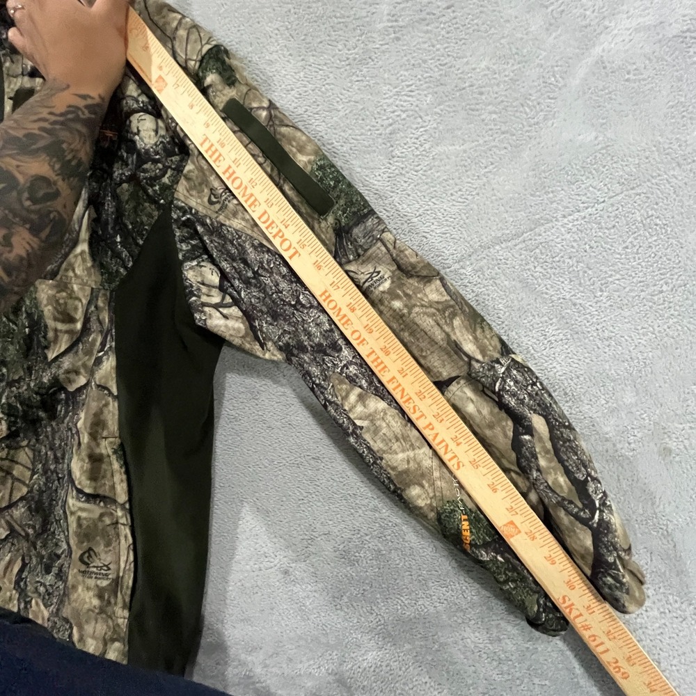 Habit Jacket Mens XL Camo Hunting Outdoors Full‎ Zip Scent Factor Mothwing - Picture 15 of 16